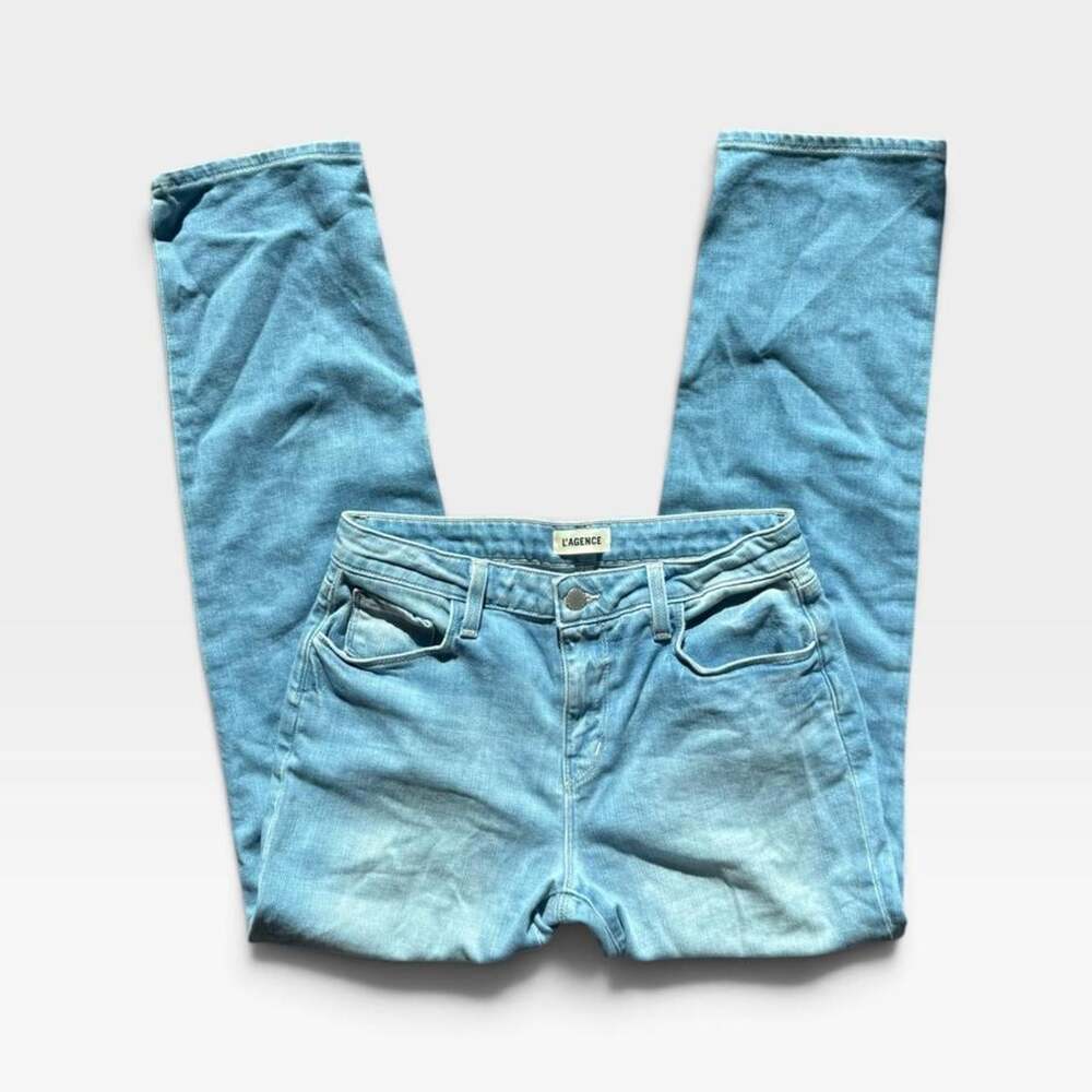L'AGENCE Marjorie Jean | Bayview Light Wash | Mid Rise | Women’s size 26